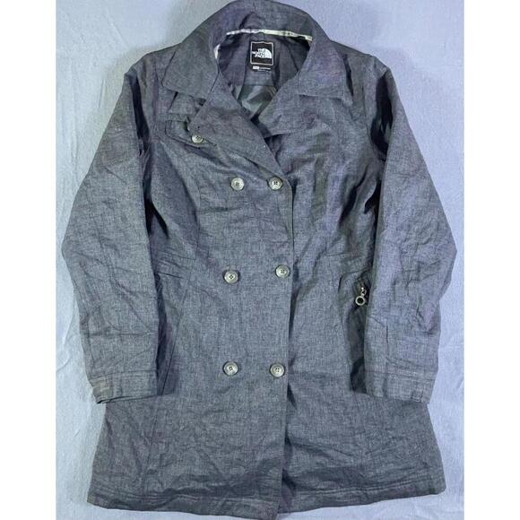 The North Face Jackets & Blazers - Women's The North Face TNF Medium Charcoal Gray Primaloft Trench Style, Pea Coat